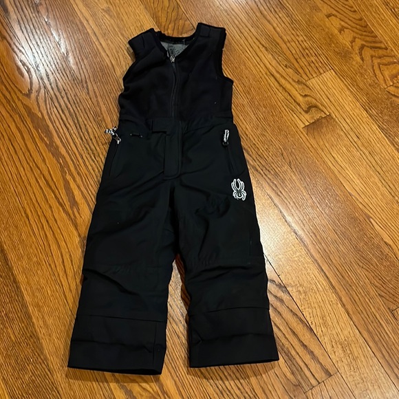 Spyder Bottoms Spyder Black Toddler Snow Pants Bibs Size 3 Poshmark